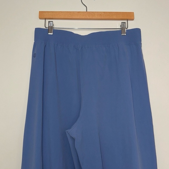 NWT Lululemon Stretch Woven High-Rise Wide-Leg Cropped Pant Oasis Blue - Picture 9 of 13